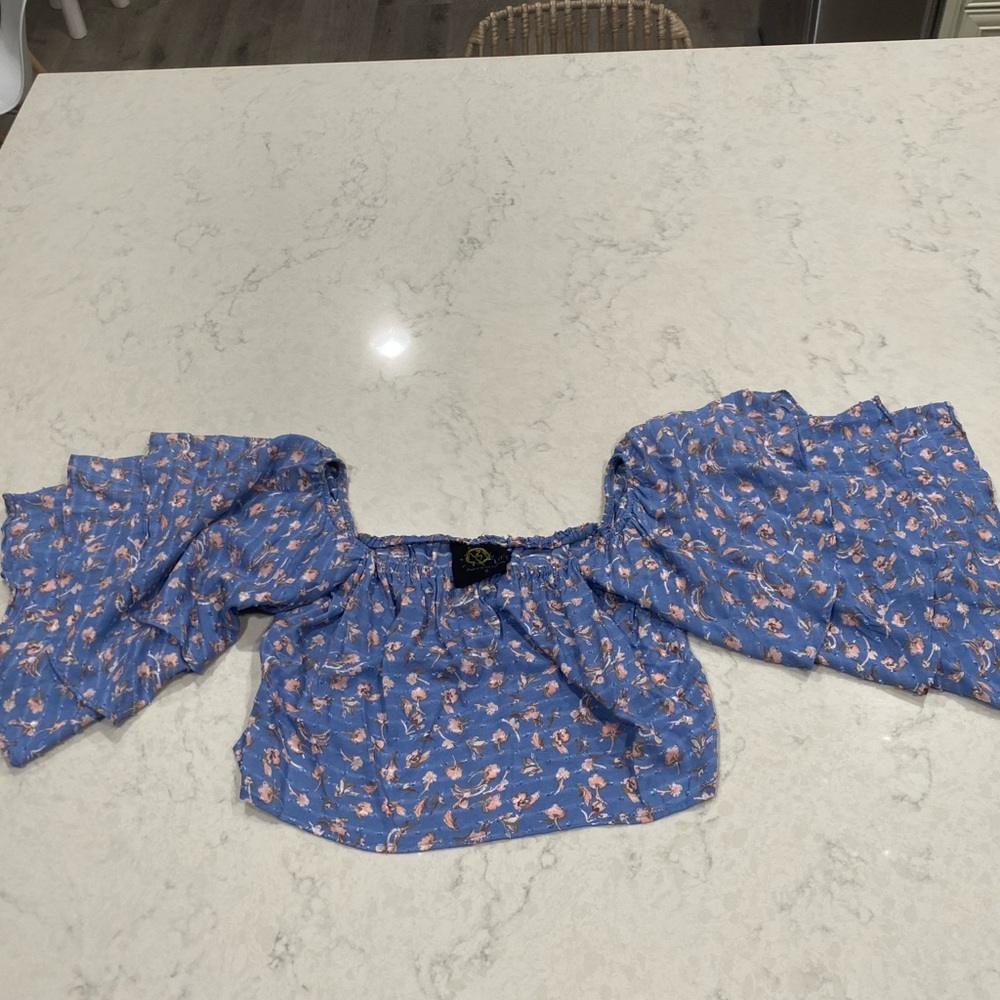 Blue Life Hanna crop top M